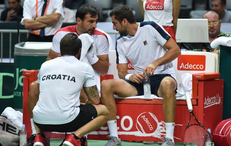 Davis Cup: Ivan Dodig/Marin Čilić – Nicolas Mahut/Pierre-Hugues Herbert 3-1. Photo. Hrvoje Jelavić/PIXSELL
