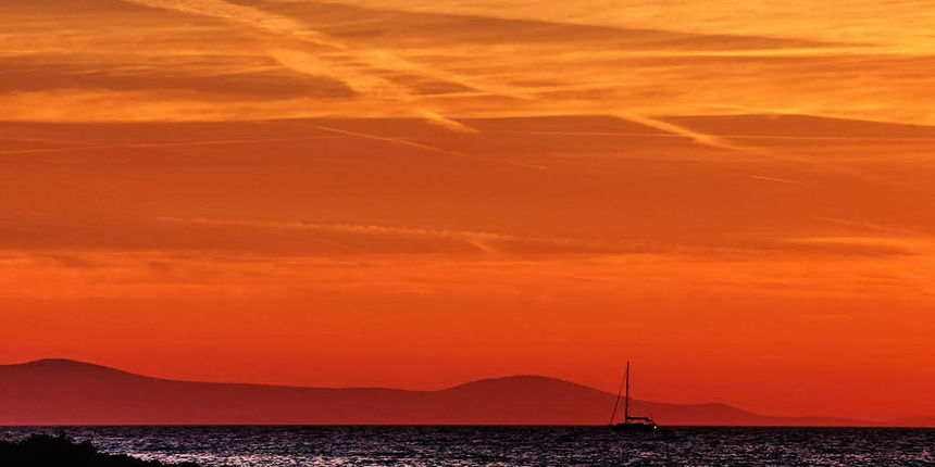 Čarobni smiraj dana na Puntamici 31. kolovoza 2015., Foto: Leonard Kvarantan Čarobni smiraj dana na Puntamici 31. kolovoza 2015., Foto: Leonard Kvarantan