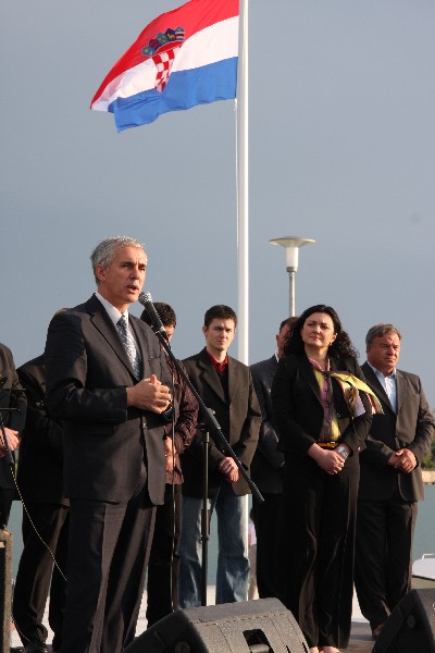 Vrsi: Predizborni skup HDZ-a 2. svibnja 2009.