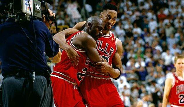 Michael Jordan i Scottie Pippen