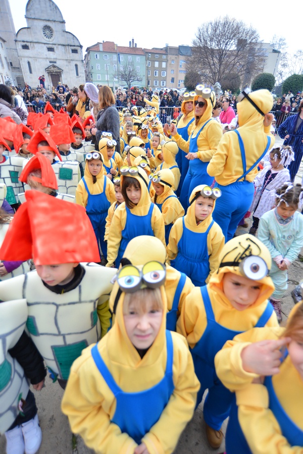 Karnevalić: Male maškare zauzele grad!, foto: Iva Perinčić
