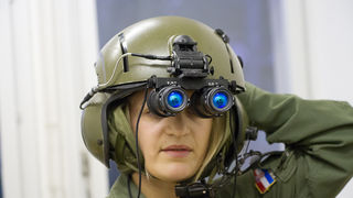 NVG letovi Eskadrile helikoptera u Zemuniku, foto: Darko Belančić NVG letovi Eskadrile helikoptera u Zemuniku, foto: Darko Belančić