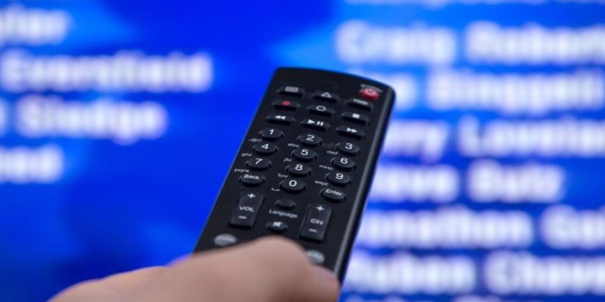 Zagreb – Daljinski upravljac, ilustracija.