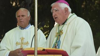 Visovac: Svečano misno slavlje povodom blagdana Gospe od Anđela, Photo: Hrvoje Jelavic/PIXSELL