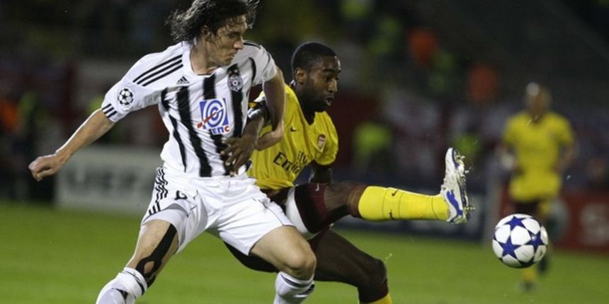 Partizan – Arsenal, foto: Reuters Partizan – Arsenal, foto: Reuters
