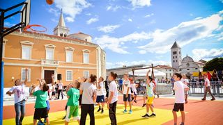 ZDBT: Kids day u društvu košarkaških velikana ; foto Iva Perinčić