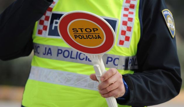 Policija – kontrola prometa, Photo: Hrvoje Jelavic/PIXSELL