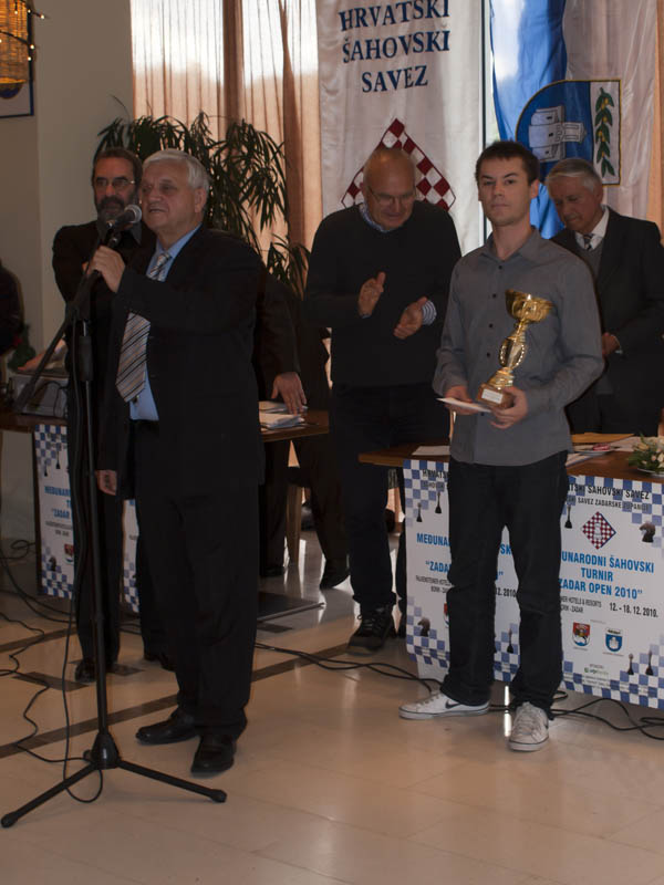Međunarodni šahovski turnir “Zadar Open 2010” Međunarodni šahovski turnir “Zadar Open 2010”