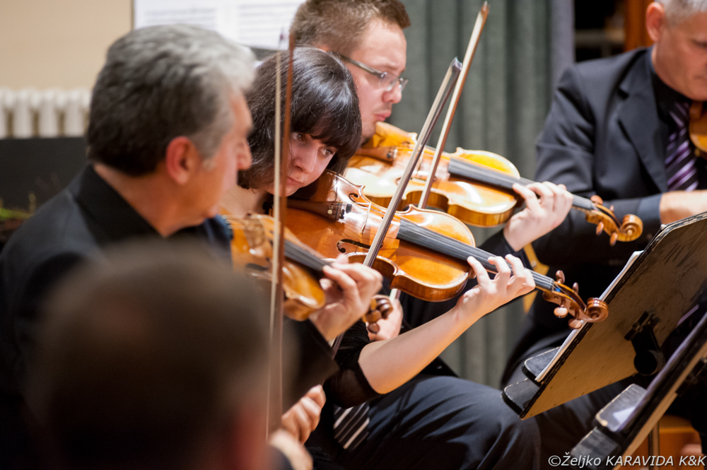 Zagrebački solisti u svečanoj dvorani Sveučilišta u Zadru, foto: Ž. Karavida Zagrebački solisti u svečanoj dvorani Sveučilišta u Zadru, foto: Ž. Karavida