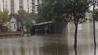 Poplava u bivšoj vojarni Franka Lisice