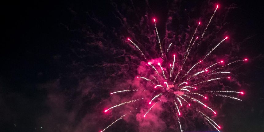 Doček Nove godine, vatromet