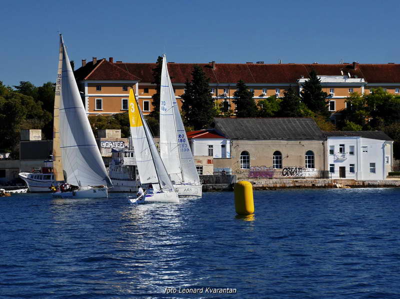 Zadarska Koka 2016. gledana s mora. Foto: Leonard Kvarantan Zadarska Koka 2016. gledana s mora. Foto: Leonard Kvarantan
