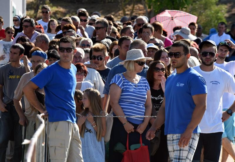 Visovac: Svečano misno slavlje povodom blagdana Gospe od Anđela, Photo: Hrvoje Jelavic/PIXSELL