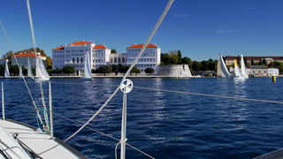 Zadarska Koka 2016. gledana s mora. Foto: Leonard Kvarantan Zadarska Koka 2016. gledana s mora. Foto: Leonard Kvarantan