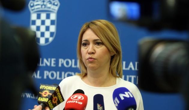 Zagreb – Ministrica socijalne politike i mladih Milanka Opacic dala je izjavu povodom odluke Ustavnog suda vezanu za Obiteljski zakon. Photo: Robert Anic/PIXSELL