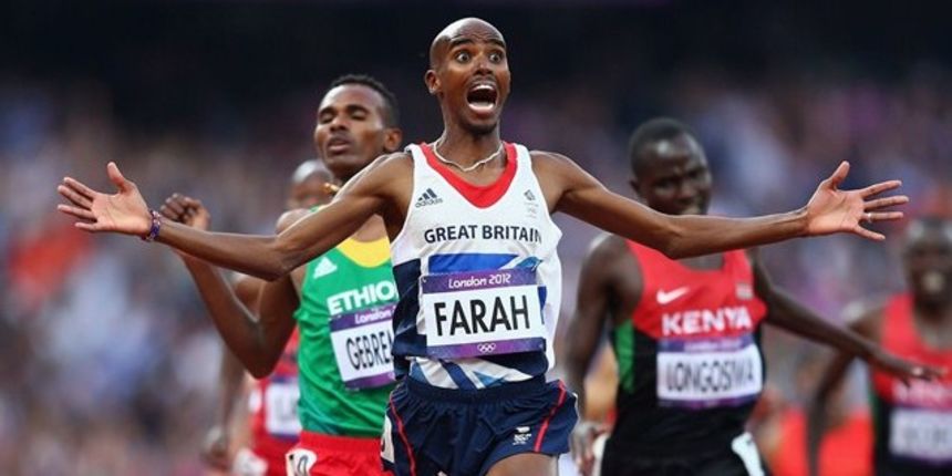 Mo Farah, foto: london2012.com Mo Farah, foto: london2012.com