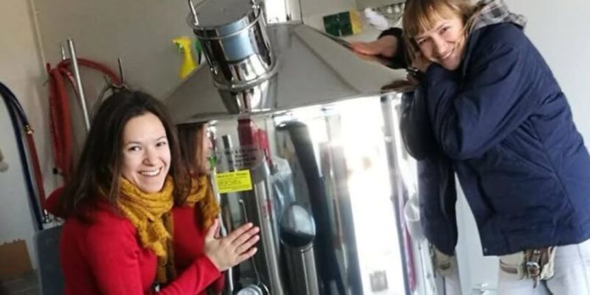 Ana Teskera i Maja Šepetavec, osnivačice zadruge Brlog Ana Teskera i Maja Šepetavec, osnivačice zadruge Brlog