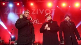 Humanitarni koncert Želim život na Trgu bana Josipa Jelačića