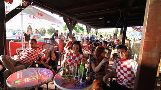 Bibinje: Navijanje za Vatrene i fešta nakon pobjede nad Rusijom