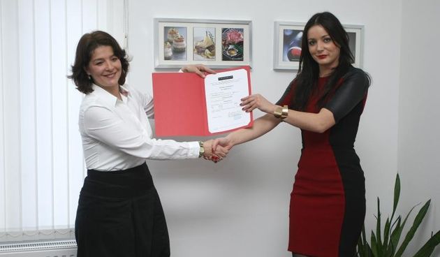 Prsutanama Vostane i Pivac dodijeljena su priznanja za Dalmatinski prsut. Ana Babic, Ana Marusic Lisac. Photo: Grgur Zucko/PIXSELL