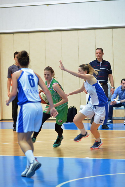 A-1 liga, 18. kolo: ŽKK Zadar – ŽKK Trešnjevka 2009 74-57