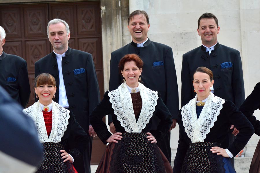 Predstavljanje svečane zadarske pučke nošnje, foto: Iva Perinčić Predstavljanje svečane zadarske pučke nošnje, foto: Iva Perinčić