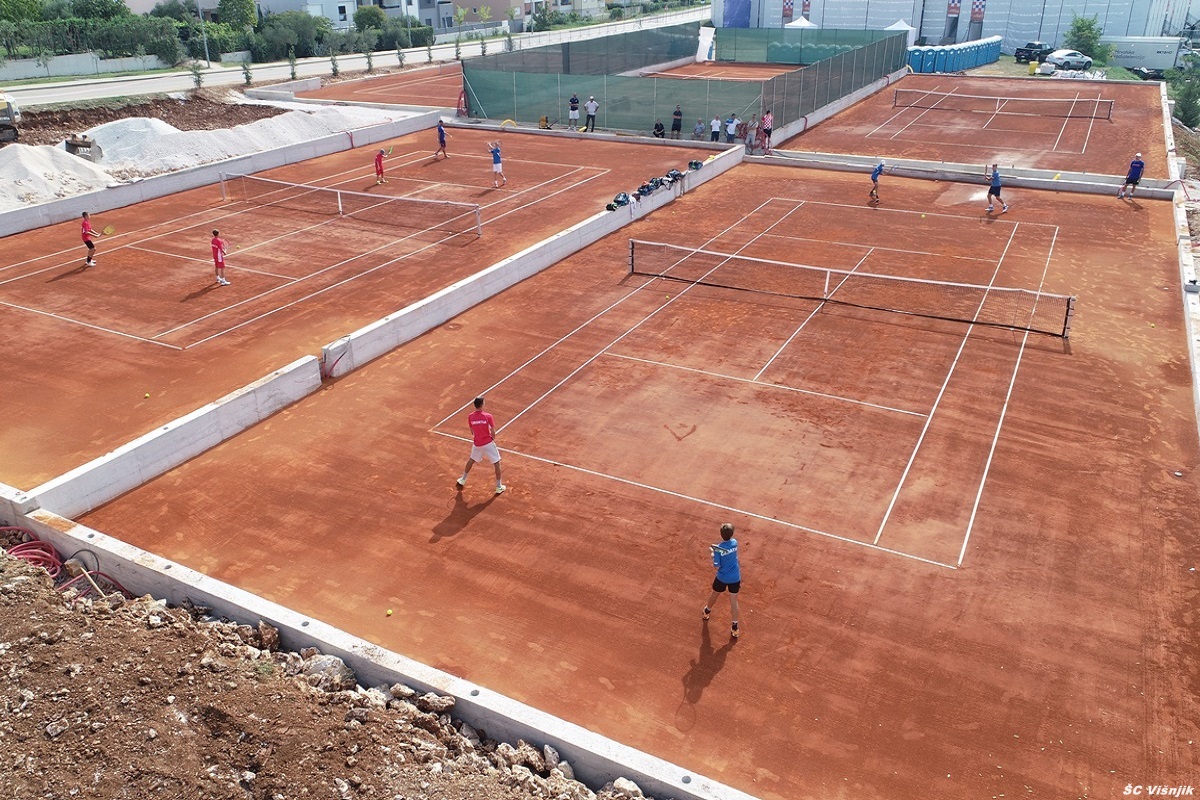 Pripreme teniske reprezentacije na Višnjiku