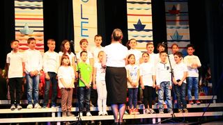 U HNK Zadar održana je priredba u povodu Dana OŠ Petra Preradovića na kojoj su nastupili učenici ali i profesori, Foto: Marija Cvetković