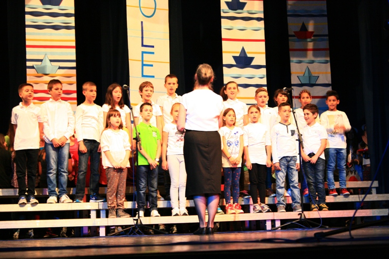 U HNK Zadar održana je priredba u povodu Dana OŠ Petra Preradovića na kojoj su nastupili učenici ali i profesori, Foto: Marija Cvetković