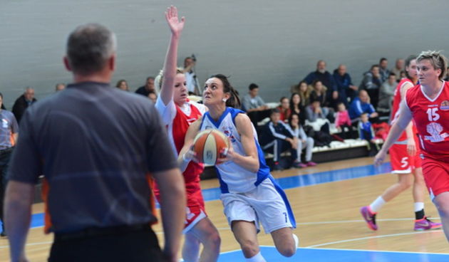A-1 liga, 14. kolo: ŽKK Zadar – ŽKK Ragusa Dubrovnik 66-51. Ana Vrsaljko. Foto: Iva Perinčić.
