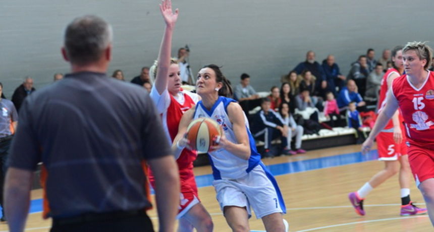 A-1 liga, 14. kolo: ŽKK Zadar – ŽKK Ragusa Dubrovnik 66-51. Ana Vrsaljko. Foto: Iva Perinčić. A-1 liga, 14. kolo: ŽKK Zadar – ŽKK Ragusa Dubrovnik 66-51. Ana Vrsaljko. Foto: Iva Perinčić.