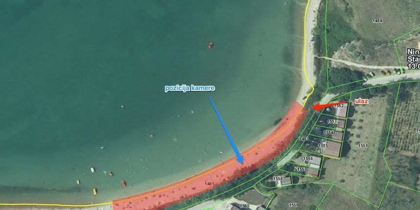 Snimanje u tijeku: Zatvara se plaža Prodorica Snimanje u tijeku: Zatvara se plaža Prodorica