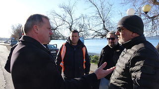 Gradonačelnik Dukić obišao gradilišta sustava odvodnje