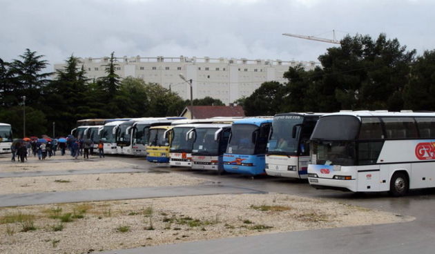 Dolazak sudionika SKM u Zadar