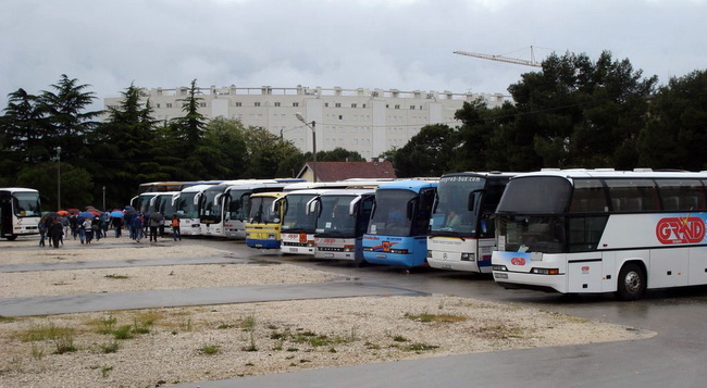 Dolazak sudionika SKM u Zadar