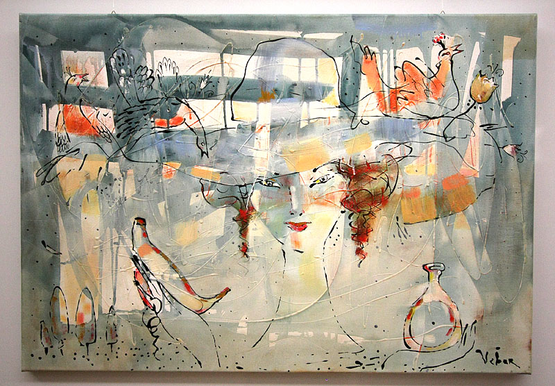 ‘Ples sjena’ – izložba slika Oksane Veber