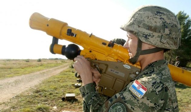 Trenažno gađanje ciljeva u zračnom prostoru u Zemuniku, Foto: P PZO