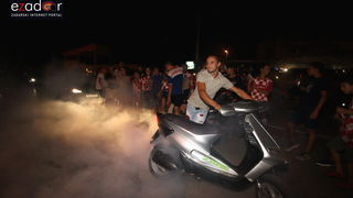 Bibinje: Navijanje za Vatrene i fešta nakon pobjede nad Engleskom