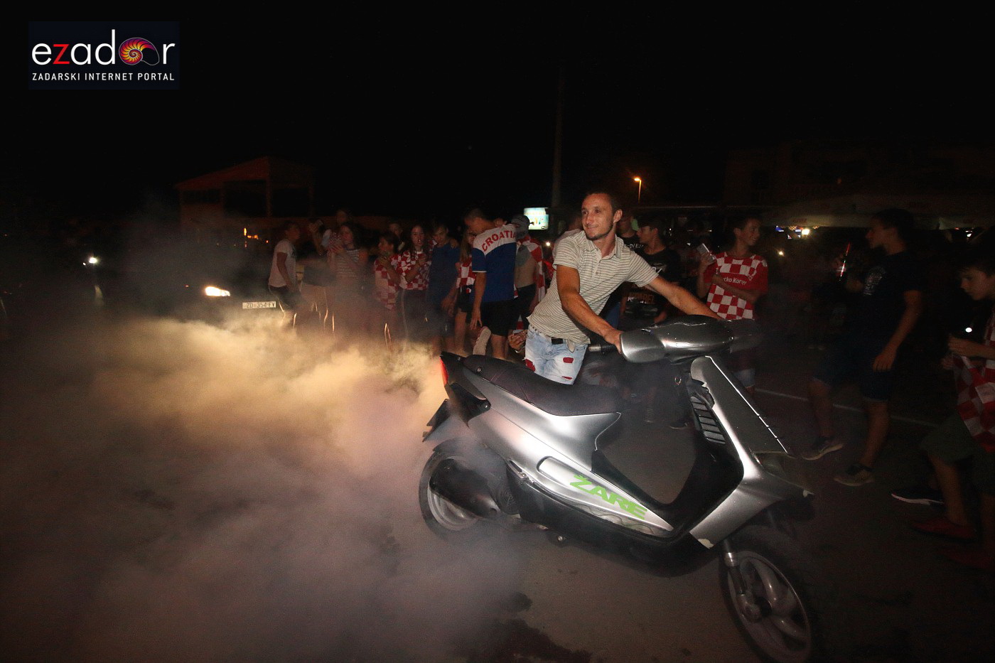 Bibinje: Navijanje za Vatrene i fešta nakon pobjede nad Engleskom