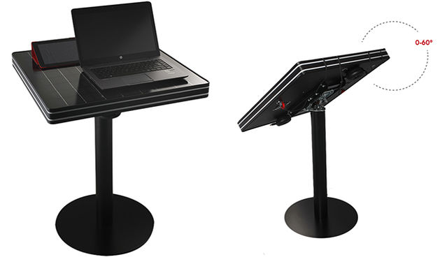 Solarni stolić za punjenje mobitela. Foto: Saniteh