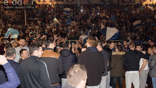 Humanitarno gledanje utakmice Zadar-Cibona (85-84) u Jazinama Humanitarno gledanje utakmice Zadar-Cibona (85-84) u Jazinama