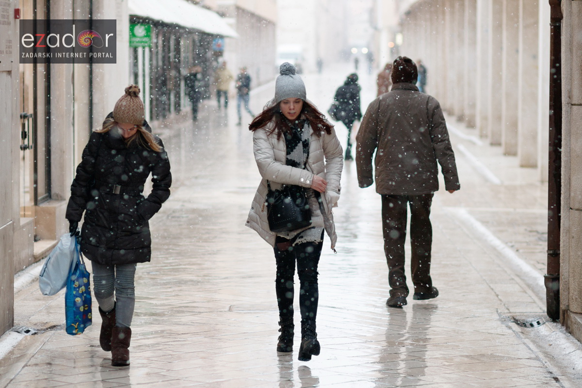 Snježni đir po gradu, četvrtak 1. ožujka 2018.