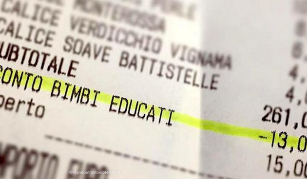 Talijanski restoran – račun