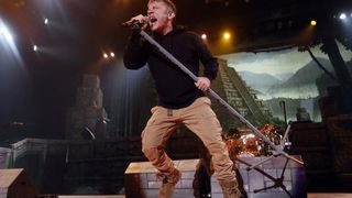 Grupa Iron Maiden nastupila je u prepunoj Spaladium areni u sklopu The Book of Souls turneje. Photo: Borna Filic/PIXSELL Grupa Iron Maiden nastupila je u prepunoj Spaladium areni u sklopu The Book of Souls turneje. Photo: Borna Filic/PIXSELL