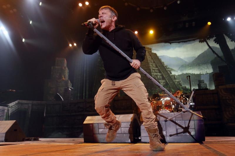 Grupa Iron Maiden nastupila je u prepunoj Spaladium areni u sklopu The Book of Souls turneje. Photo: Borna Filic/PIXSELL Grupa Iron Maiden nastupila je u prepunoj Spaladium areni u sklopu The Book of Souls turneje. Photo: Borna Filic/PIXSELL