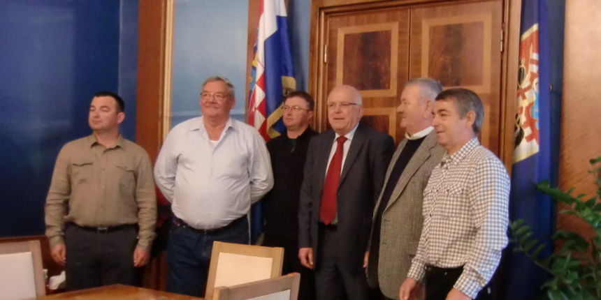 Zadarski barkajoli u vijećnici Zadarski barkajoli u vijećnici