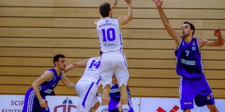 A-1 liga za prvaka, 2. kolo: KK Kvarner 2010 – KK Zadar 86-67. Foto: Arsen Miletić