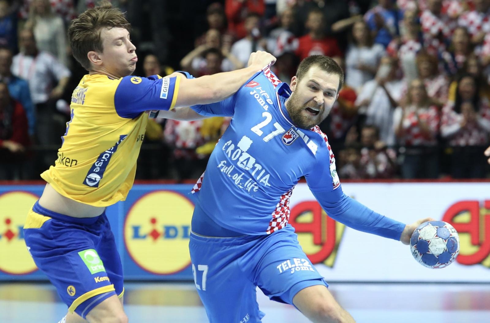 Spaladium Arena, Split – Europsko rukometno prvenstvo, skupina A, 3. kolo, Hrvatska – Švedska 31-35