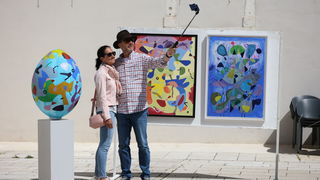 Uskrsna izložba u atriju palače Cedulin Uskrsna izložba u atriju palače Cedulin