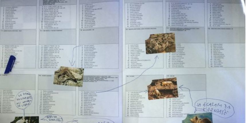 Urnebesne poruke na glasačkim listićima, Foto: Čitatelj Indexa Urnebesne poruke na glasačkim listićima, Foto: Čitatelj Indexa